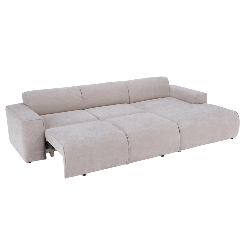 Casa si Gradina - Mobilier - Canapele si coltare - Coltare - Set canapea de colt, bej, pe dreapta, LORENY ROH - Infinity.ro