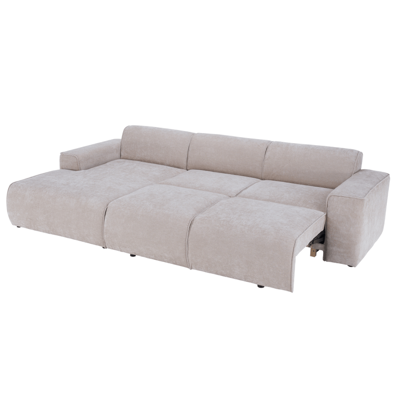 Casa si Gradina - Mobilier - Canapele si coltare - Coltare - Set canapea de colt, bej, pe stanga, LORENY ROH - Infinity.ro