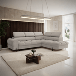 Casa si Gradina - Mobilier - Canapele si coltare - Coltare - Set de canapea de colt, bej Taupe, pe dreapta, BERON ROH - Infinity.ro