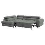 Casa si Gradina - Mobilier - Canapele si coltare - Coltare - Set canapea de colt, gri, pe stanga, BERON ROH - Infinity.ro