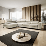 Casa si Gradina - Mobilier - Canapele si coltare - Coltare - Set de canapea de colt, crem, pe stanga, PONTI MAXI ROH - Infinity.ro