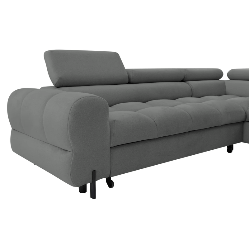 Casa si Gradina - Mobilier - Canapele si coltare - Coltare - Set canapea de colt, gri, pe dreapta, BERON ROH - Infinity.ro