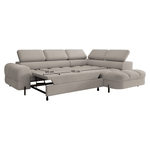 Casa si Gradina - Mobilier - Canapele si coltare - Coltare - Set de canapea de colt, bej Taupe, pe dreapta, BERON ROH - Infinity.ro