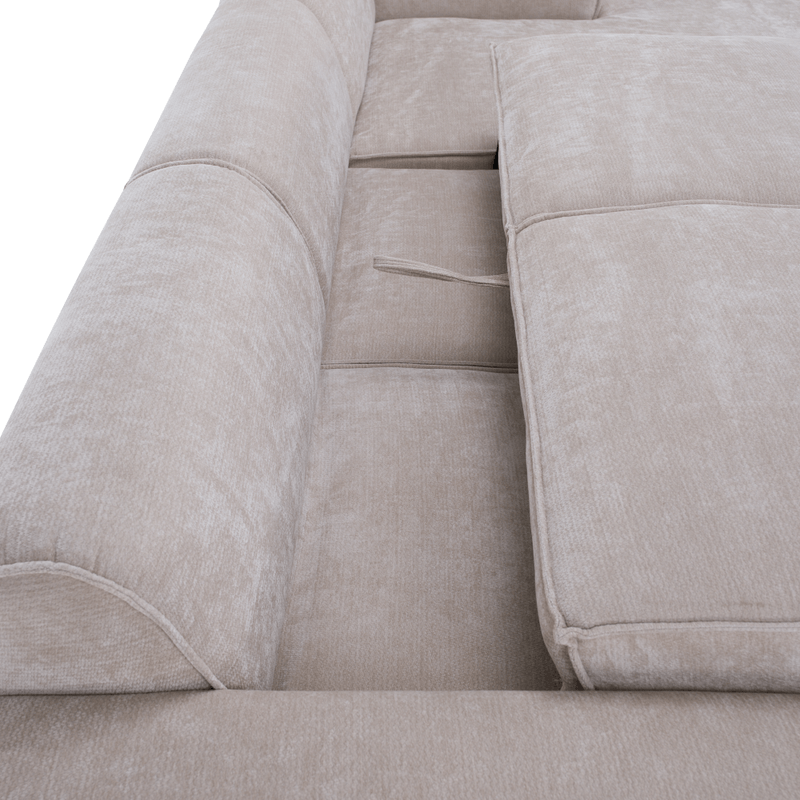 Casa si Gradina - Mobilier - Canapele si coltare - Coltare - Set canapea de colt, bej, pe dreapta, LORENY ROH - Infinity.ro