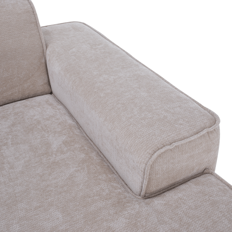 Casa si Gradina - Mobilier - Canapele si coltare - Coltare - Set canapea de colt, bej, pe dreapta, LORENY ROH - Infinity.ro