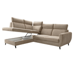 Casa si Gradina - Mobilier - Canapele si coltare - Coltare - Set canapea de colt, gri-maro Taupe, pe stanga, ROTTO ROH - Infinity.ro