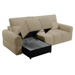 Casa si Gradina - Mobilier - Canapele si coltare - Coltare - Set de canapea de colt, bej, pe stanga, RISE ROH - Infinity.ro