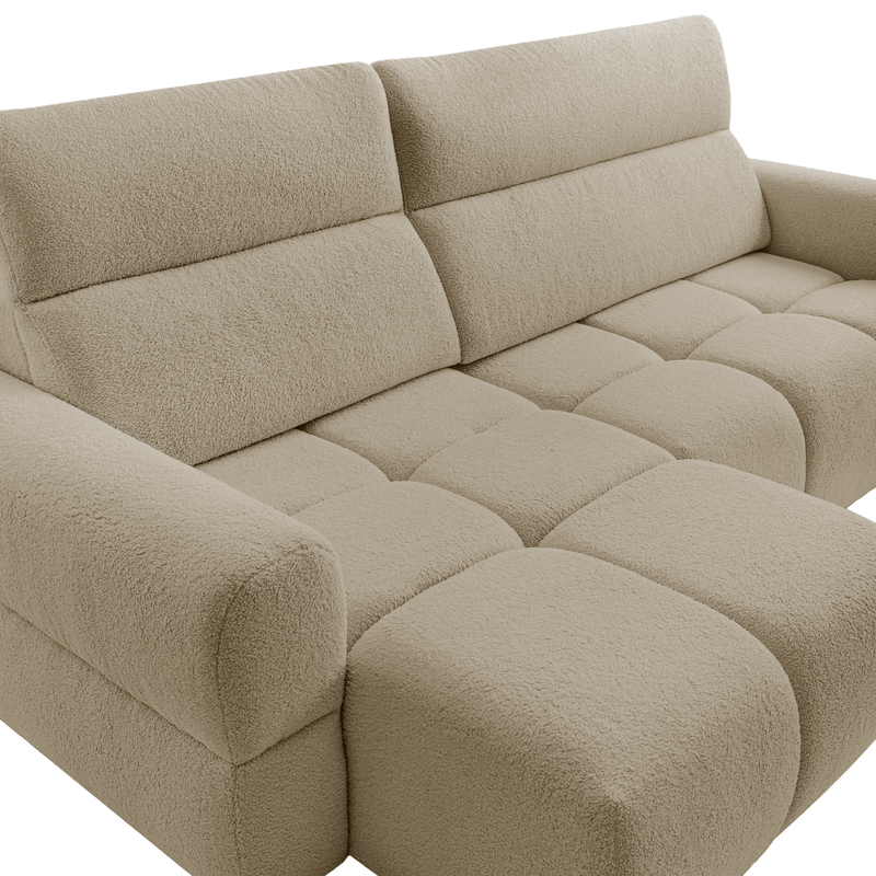 Casa si Gradina - Mobilier - Canapele si coltare - Coltare - Set de canapea de colt, bej, pe stanga, RISE ROH - Infinity.ro