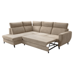 Casa si Gradina - Mobilier - Canapele si coltare - Coltare - Set canapea de colt, gri-maro Taupe, pe stanga, ROTTO ROH - Infinity.ro