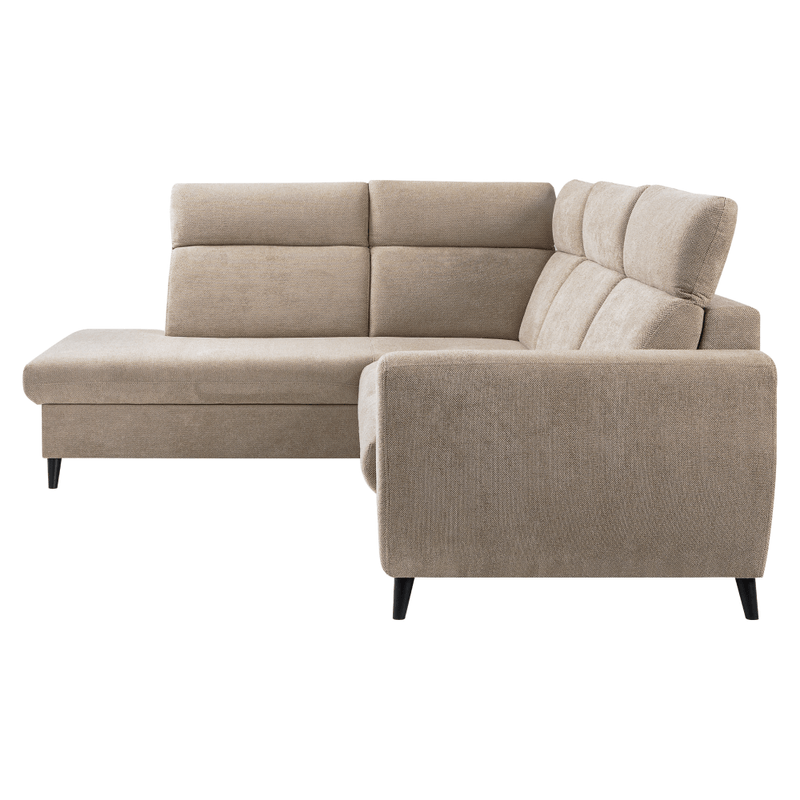 Casa si Gradina - Mobilier - Canapele si coltare - Coltare - Set canapea de colt, gri-maro Taupe, pe stanga, ROTTO ROH - Infinity.ro