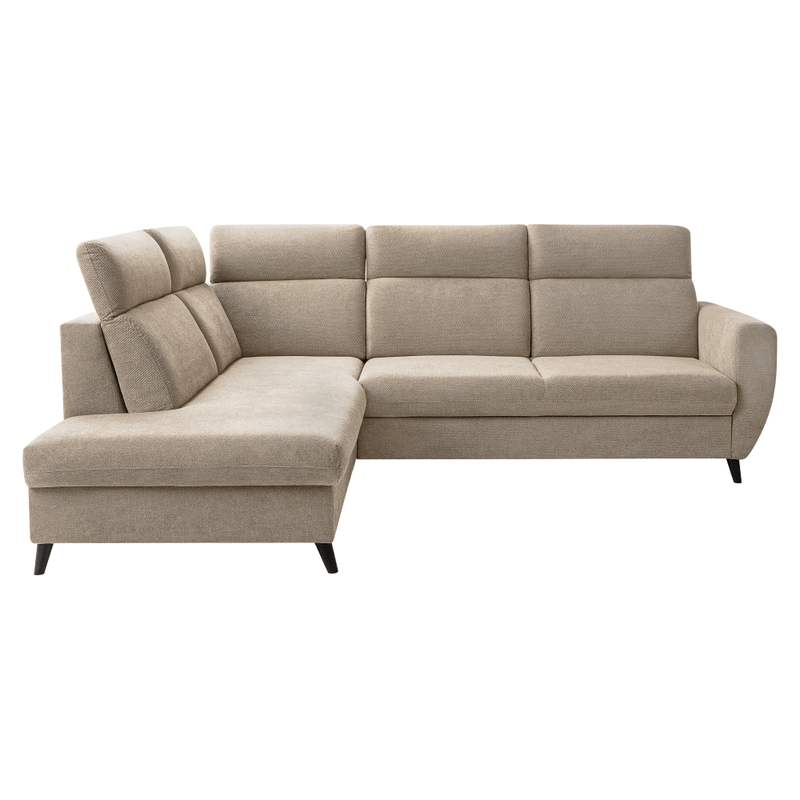 Casa si Gradina - Mobilier - Canapele si coltare - Coltare - Set canapea de colt, gri-maro Taupe, pe stanga, ROTTO ROH - Infinity.ro