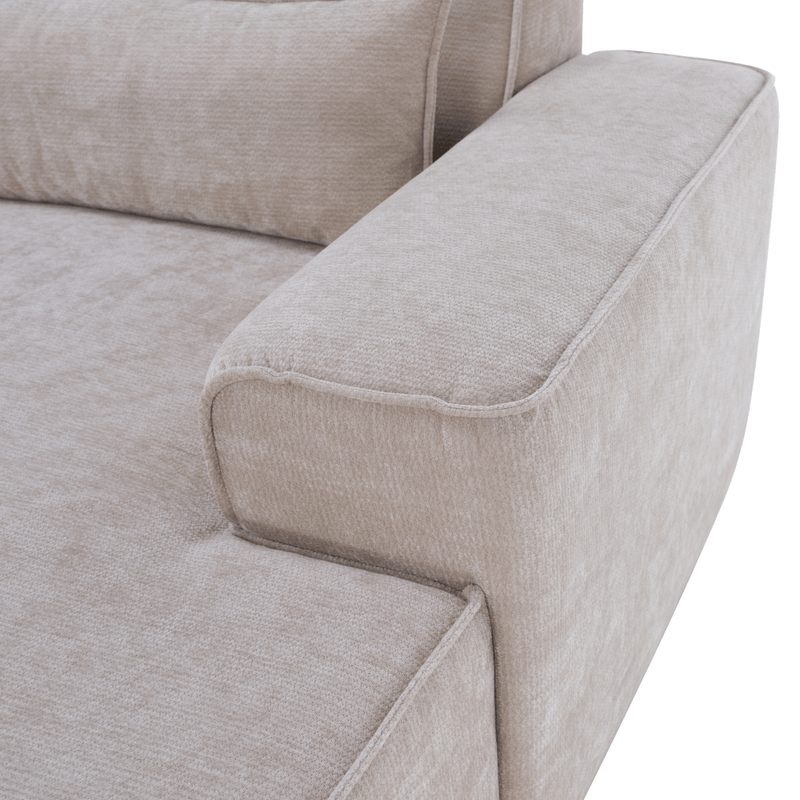 Casa si Gradina - Mobilier - Canapele si coltare - Coltare - Set canapea de colt, bej, pe dreapta, LORENY ROH - Infinity.ro