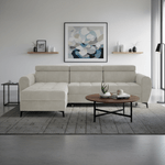 Casa si Gradina - Mobilier - Canapele si coltare - Coltare - Set canapele de colt, crem, pe stanga, BARTY ROH - Infinity.ro