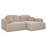 Casa si Gradina - Mobilier - Canapele si coltare - Coltare - Set de canapea de colt, bej Taupe, pe dreapta, SOUL ROH - Infinity.ro