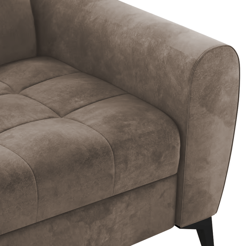 Casa si Gradina - Mobilier - Canapele si coltare - Canapele - Canapea extensibila cu 3 locuri, maro, BARELO - Infinity.ro