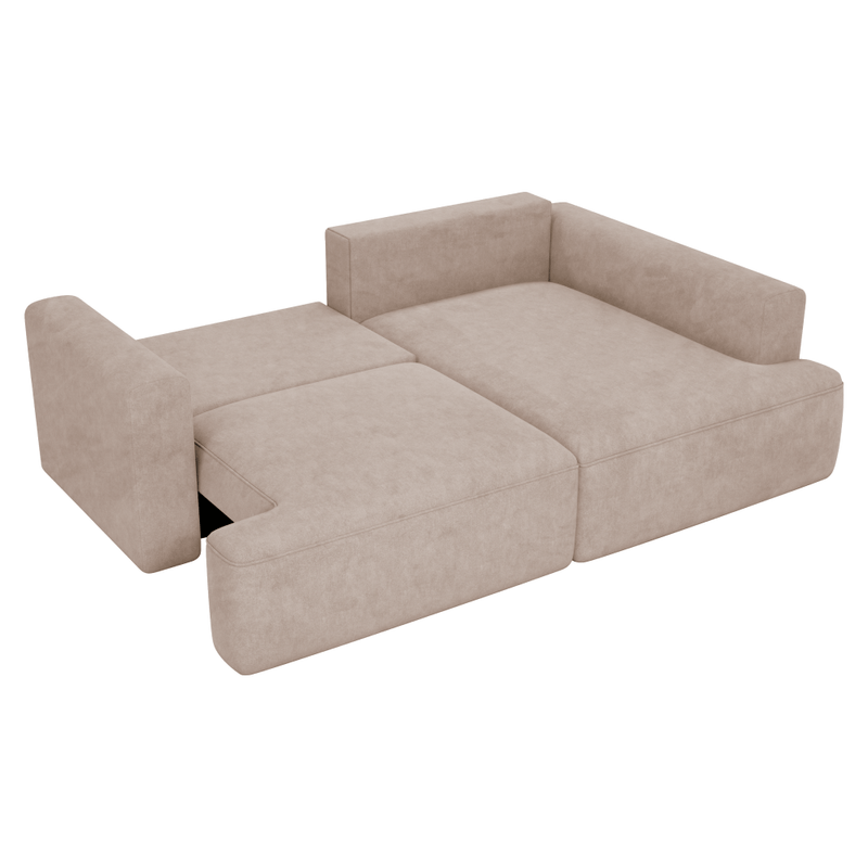 Casa si Gradina - Mobilier - Canapele si coltare - Coltare - Set de canapea de colt, bej Taupe, pe dreapta, SOUL ROH - Infinity.ro