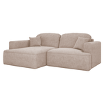 Casa si Gradina - Mobilier - Canapele si coltare - Coltare - Set canapea de colt, bej Taupe, pe stanga, SOUL ROH - Infinity.ro