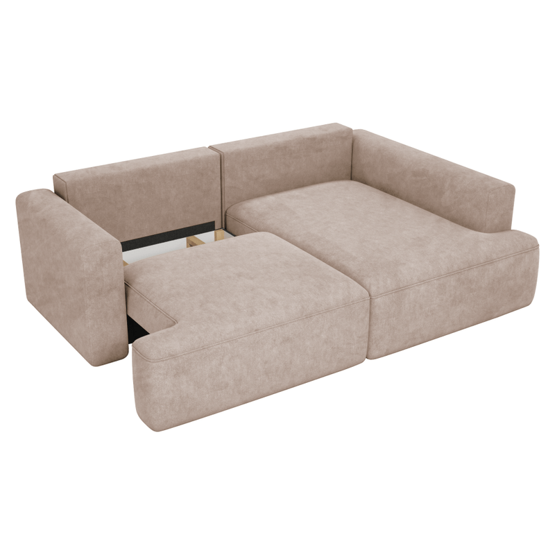 Casa si Gradina - Mobilier - Canapele si coltare - Coltare - Set de canapea de colt, bej Taupe, pe dreapta, SOUL ROH - Infinity.ro
