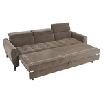Casa si Gradina - Mobilier - Canapele si coltare - Canapele - Canapea extensibila cu 3 locuri, maro, BARELO - Infinity.ro