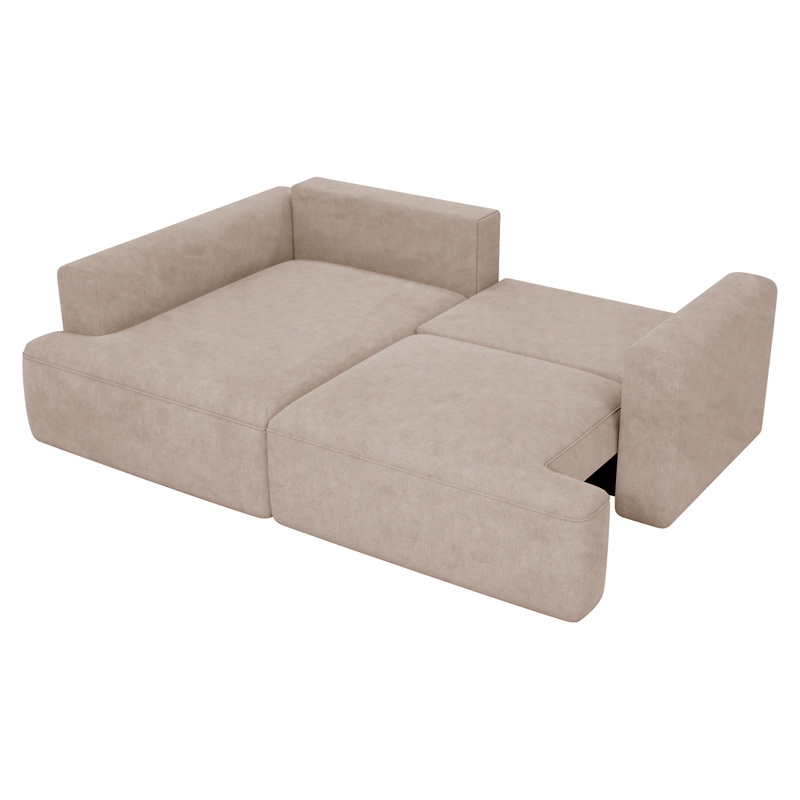 Casa si Gradina - Mobilier - Canapele si coltare - Coltare - Set canapea de colt, bej Taupe, pe stanga, SOUL ROH - Infinity.ro
