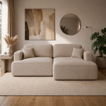 Casa si Gradina - Mobilier - Canapele si coltare - Coltare - Set de canapea de colt, bej Taupe, pe dreapta, SOUL ROH - Infinity.ro