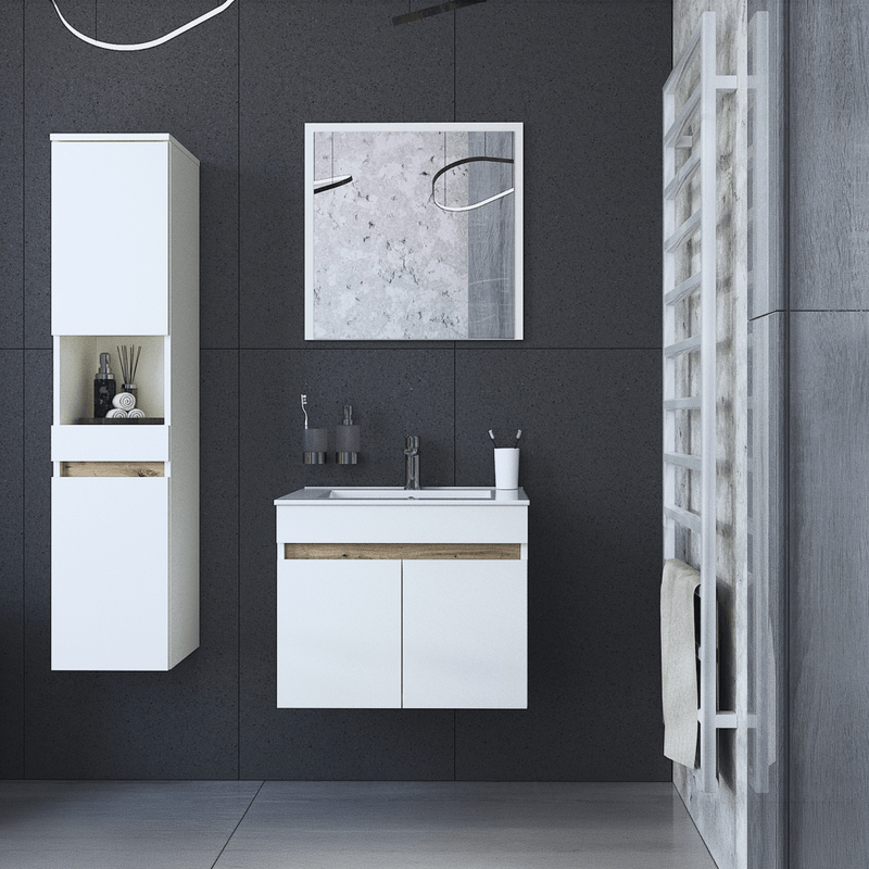 Casa si Gradina - Mobilier - Mobilier baie - Oglinzi baie - Oglinda, alba, CHOICE 60 - Infinity.ro