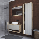 Casa si Gradina - Mobilier - Mobilier baie - Oglinzi baie - Oglinda, stejar artisan, COLOS 80 - Infinity.ro