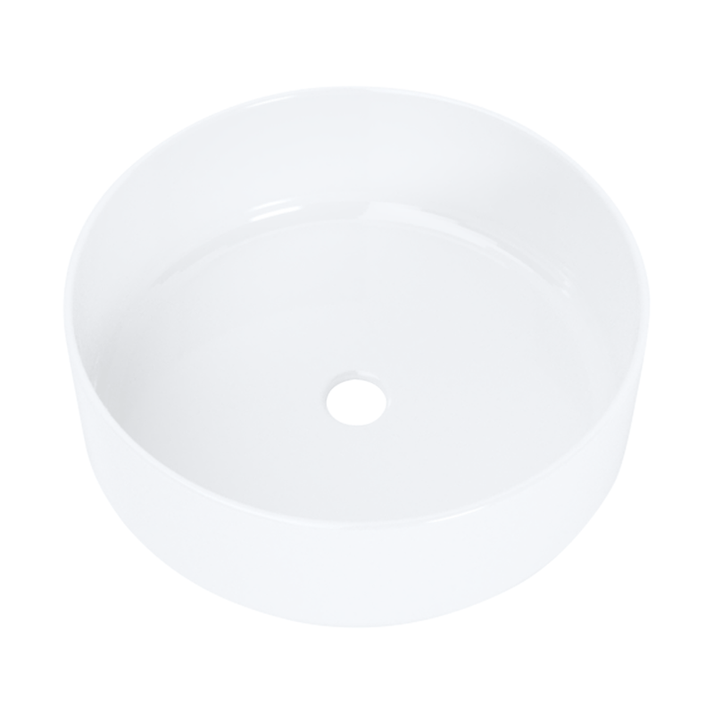 Casa si Gradina - Sanitare - Lavoar baie si accesorii - Lavoare si piedestale - Chiuveta din ceramica, de blat, alba, 41x41 cm, PRATO TYP 1 - Infinity.ro