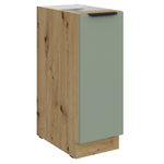 Casa si Gradina - Mobilier - Comode si corpuri - Corpuri bucatarie - Dulapior inferior cu cos extensibil, aquamarine/stejar artisan, ARSANY 30 D CARGO BB - Infinity.ro