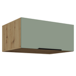 Casa si Gradina - Mobilier - Comode si corpuri - Corpuri bucatarie - Dulapior superior, aquamarine/stejar artisan, ARSANY 80 NAGU-36 1F - Infinity.ro