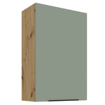 Casa si Gradina - Mobilier - Comode si corpuri - Corpuri bucatarie - Dulapior superior, aquamarine/stejar artisan, ARSANY 60 G-90 1F - Infinity.ro