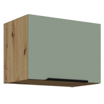Casa si Gradina - Mobilier - Comode si corpuri - Corpuri bucatarie - Dulapior superior, aquamarine/stejar artisan, ARSANY 50 GU-36 1F - Infinity.ro