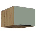 Casa si Gradina - Mobilier - Comode si corpuri - Corpuri bucatarie - Dulapior superior, aquamarine/stejar artisan, ARSANY 50 NAGU-36 1F - Infinity.ro