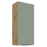 Casa si Gradina - Mobilier - Comode si corpuri - Corpuri bucatarie - Dulapior superior, aquamarine/stejar artisan, ARSANY 50 G-108 1F - Infinity.ro