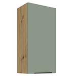 Casa si Gradina - Mobilier - Comode si corpuri - Corpuri bucatarie - Dulapior superior, aquamarine/stejar artisan, ARSANY 45 G-90 1F - Infinity.ro