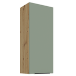 Casa si Gradina - Mobilier - Comode si corpuri - Corpuri bucatarie - Dulapior superior, aquamarine/stejar artisan, ARSANY 45 G-108 1F - Infinity.ro