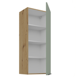 Casa si Gradina - Mobilier - Comode si corpuri - Corpuri bucatarie - Dulapior superior, aquamarine/stejar artisan, ARSANY 45 G-108 1F - Infinity.ro