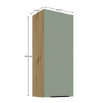 Casa si Gradina - Mobilier - Comode si corpuri - Corpuri bucatarie - Dulapior superior, aquamarine/stejar artisan, ARSANY 45 G-108 1F - Infinity.ro