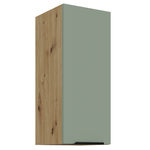 Casa si Gradina - Mobilier - Comode si corpuri - Corpuri bucatarie - Dulapior superior, aquamarine/stejar artisan, ARSANY 30 G-72 1F - Infinity.ro