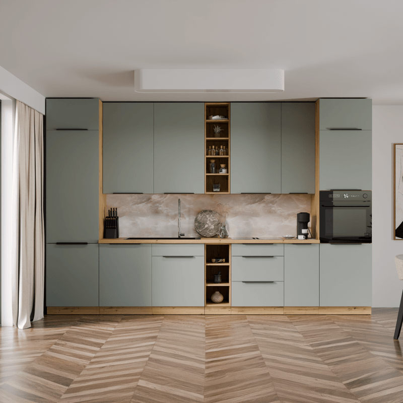 Casa si Gradina - Mobilier - Comode si corpuri - Corpuri bucatarie - Dulapior inferior de colt, stejar artisan, FRISBO/ARSANY 30 D OTW BB - Infinity.ro