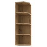 Casa si Gradina - Mobilier - Comode si corpuri - Corpuri bucatarie - Dulapior de colt superior, stejar artisan, FRISBO/ARSANY 30 G-90 ZAK - Infinity.ro