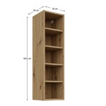 Casa si Gradina - Mobilier - Comode si corpuri - Corpuri bucatarie - Dulapior superior cu polita stejar artisan, FRISBO/ARSANY 30 G-108 OTW - Infinity.ro