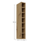 Casa si Gradina - Mobilier - Comode si corpuri - Corpuri bucatarie - Dulapior superior cu polita stejar artisan, FRISBO/ARSANY 15 G-108 OTW - Infinity.ro