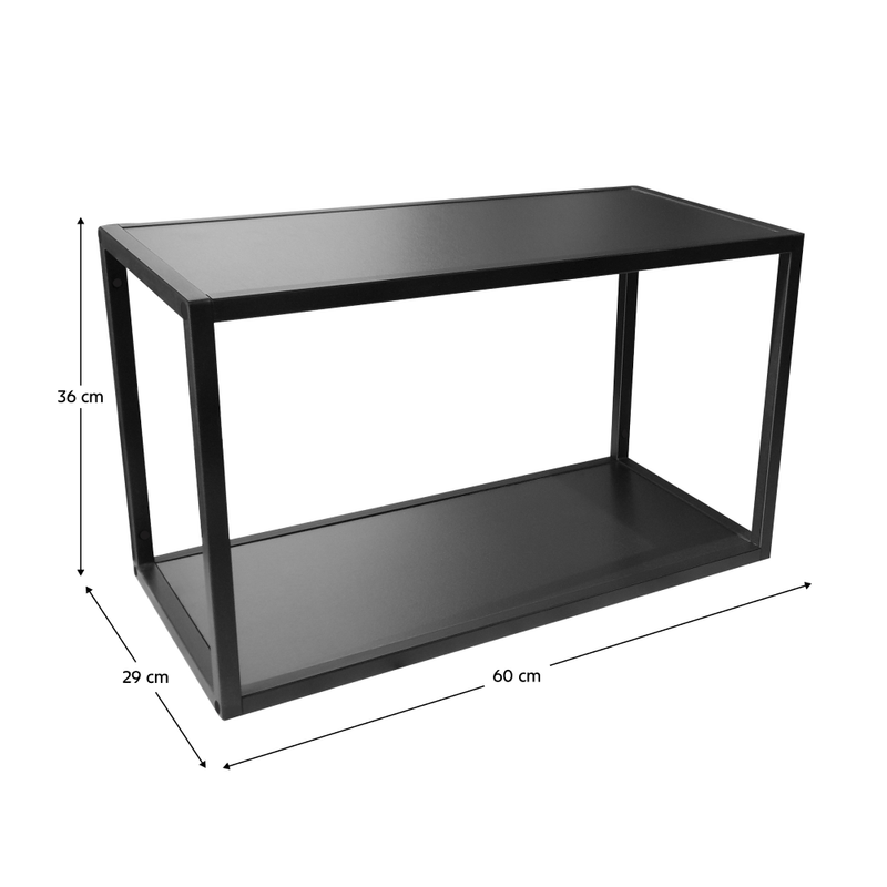 Casa si Gradina - Mobilier - Comode si corpuri - Corpuri bucatarie - Polita, neagra, FRISBO/ARSANY ONE LOFT 60 G-36 - Infinity.ro