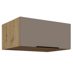 Casa si Gradina - Mobilier - Comode si corpuri - Corpuri bucatarie - Dulapior superior, sandgrau/stejar artisan, FRISBO 80 NAGU-36 1F - Infinity.ro