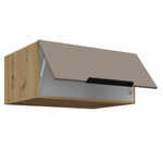 Casa si Gradina - Mobilier - Comode si corpuri - Corpuri bucatarie - Dulapior superior, sandgrau/stejar artisan, FRISBO 80 NAGU-36 1F - Infinity.ro
