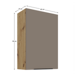 Casa si Gradina - Mobilier - Comode si corpuri - Corpuri bucatarie - Dulapior superior, sandgrau/stejar artisan, FRISBO 60 G-90 1F - Infinity.ro