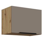 Casa si Gradina - Mobilier - Comode si corpuri - Corpuri bucatarie - Dulapior superior, sandgrau/stejar artisan, FRISBO 50 GU-36 1F - Infinity.ro
