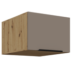 Casa si Gradina - Mobilier - Comode si corpuri - Corpuri bucatarie - Dulapior superior, sandgrau/stejar artisan, FRISBO 50 NAGU-36 1F - Infinity.ro