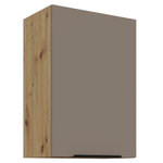 Casa si Gradina - Mobilier - Comode si corpuri - Corpuri bucatarie - Dulapior superior, sandgrau/stejar artisan, FRISBO 50 G-72 1F - Infinity.ro